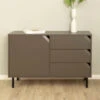 Klein Dressoir 1 Klein Dressoir -BEPUREHOME Winkel tenzo corner klein dressoir taupe 05 1