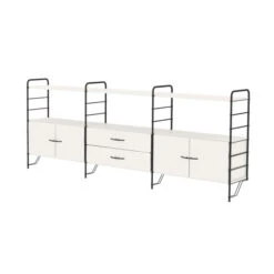 Witte Wandkast Samenstellen -BEPUREHOME Winkel tenzo dakota samen te stellen wandkast 02