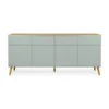 Groot Dressoir Scandinavisch -BEPUREHOME Winkel tenzo dot breed eiken dressoir 02