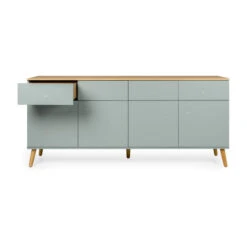 Groot Dressoir Scandinavisch -BEPUREHOME Winkel tenzo dot breed eiken dressoir 04