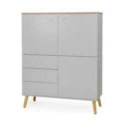 Matte Wandkast Met Eiken -BEPUREHOME Winkel tenzo dot eiken kledingkast 02