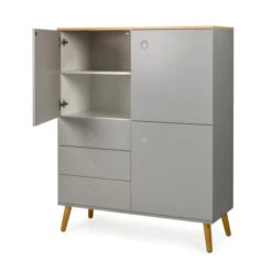 Matte Wandkast Met Eiken -BEPUREHOME Winkel tenzo dot eiken kledingkast 04