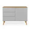 Modern Dressoir Met Eiken Blad -BEPUREHOME Winkel tenzo dot lage wandkast 09