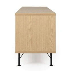 Eiken Tv-meubel Mat Zwart -BEPUREHOME Winkel tenzo flow tv meubel eiken 05