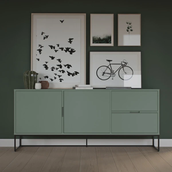 Dressoir Met Deuren En Lades 4 Dressoir Met Deuren En Lades - Afbeelding 2