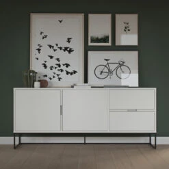 Dressoir Met Deuren En Lades 7 Dressoir Met Deuren En Lades -BEPUREHOME Winkel tenzo lipp dressoir met deuren en lades wit 02 1