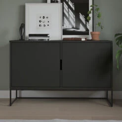 Modern Dressoir Met Deuren 7 Modern Dressoir Met Deuren -BEPUREHOME Winkel tenzo lipp modern dressoir met deuren zwart 05 1