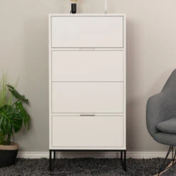 Wandkastje Met 4 Lades -BEPUREHOME Winkel tenzo lipp wandkastje met 4 lades wit 07 1