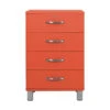 Halfhoge Ladekast -BEPUREHOME Winkel tenzo malibu halfhoge ladekast rood 06 1