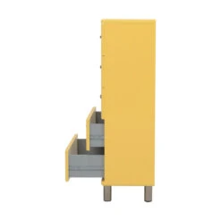 Hoge Ladekast -BEPUREHOME Winkel tenzo malibu hoge ladekast geel 01 1