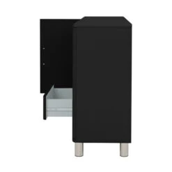 Retro Dressoir 13 Retro Dressoir -BEPUREHOME Winkel tenzo malibu retro dressoir zwart 07 1