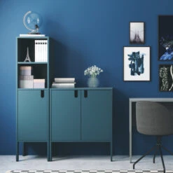 Smal Dressoir Modern Design -BEPUREHOME Winkel tenzo uno lage houten wandkast 04