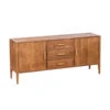 Retro Dressoir Mangohout -BEPUREHOME Winkel tower living belvedere retro dressoir mangohout