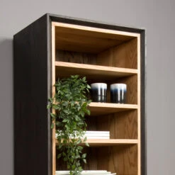 Smalle Boekenkast Eikenhout 8 Smalle Boekenkast Eikenhout -BEPUREHOME Winkel tower living bresso smalle boekenkast eikenhout 02