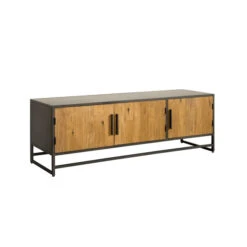 Tv-meubel Staal En Teak 160 Cm 5 Tv-meubel Staal En Teak 160 Cm -BEPUREHOME Winkel tower living felino tv meubel metaal en teak 160 cm 01