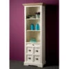 Smalle Hoge Kast Landelijk -BEPUREHOME Winkel tower living fleur romantisch witte boekenkast m 02 1