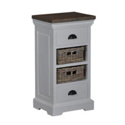 Ladekast Met Manden 75cm -BEPUREHOME Winkel tower living napoli ladekast met manden 75cm 02