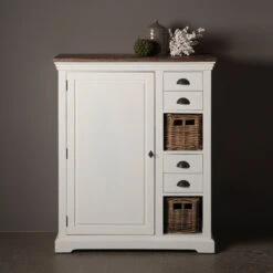 Spekkast Met Manden Landelijk