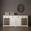 Landelijk Dressoir Met Manden 195 Cm 2 Landelijk Dressoir Met Manden 195 Cm -BEPUREHOME Winkel tower living napoli landelijke dressoir met manden 195cm 01