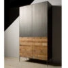 Design Kast Teak En Metaal 2 Design Kast Teak En Metaal -BEPUREHOME Winkel tower living pandora wandkast metaal en hout 01 1