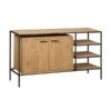 Dressoir Licht Eiken -BEPUREHOME Winkel tower living pineto dressoir eiken