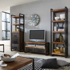 Sheesham Hout Tv-meubel 112 Cm -BEPUREHOME Winkel tv meubel lavis havel 112 06 800x800 1