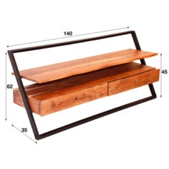 TV-meubel Industrieel Acacia Hout 9 TV-meubel Industrieel Acacia Hout -BEPUREHOME Winkel tv meubel industrieel design lean giani 04