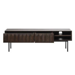 TV Kast Donkerbruin 9 TV Kast Donkerbruin -BEPUREHOME Winkel tv kast donkerbruin bodio curb 03