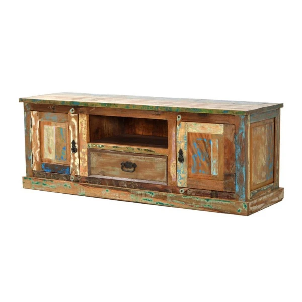 TV-meubel Sloophout Gerecycled 5 TV-meubel Sloophout Gerecycled - Afbeelding 3