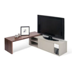Tv-meubel Uitschuifbaar Mat Grijs -BEPUREHOME Winkel uitschuifbaar tv meubel tundo diogo 5 800x800 1