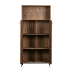 VTwonen Kast Van Noten Hout -BEPUREHOME Winkel vtwonen bookazine kast van noten hout 4