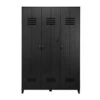 VTwonen Lockerkast 3-deurs 1 VTwonen Lockerkast 3-deurs -BEPUREHOME Winkel vtwonen locker opberggigant drie deurs zwart 01 1
