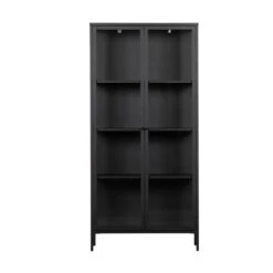 VTwonen Zwarte Vitrinekast Van Ijzer -BEPUREHOME Winkel vtwonen precious zwarte vitrinekast van ijzer 03