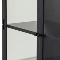VTwonen Zwarte Vitrinekast Van Ijzer -BEPUREHOME Winkel vtwonen precious zwarte vitrinekast van ijzer 05