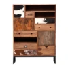 Kast Sheesham Hout Koeienhuid -BEPUREHOME Winkel wandkast rodeo kare design 03 800x800 1