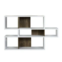 Witte Design Boekenkast 100 Cm -BEPUREHOME Winkel wandkast tundo amavel wit 100 02 800x800 1