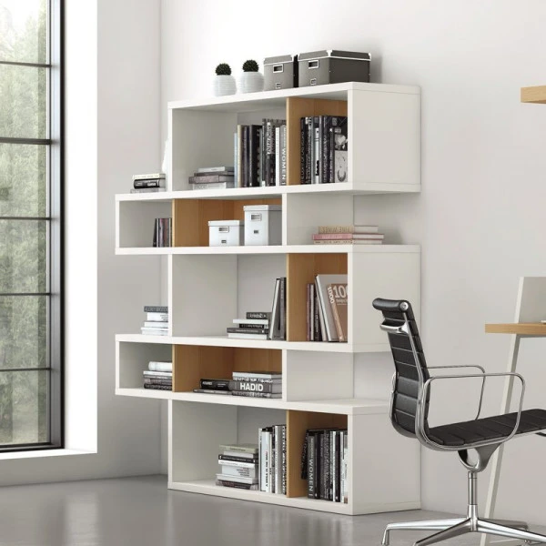 Design Boekenkast Wit 160 Cm 10 Design Boekenkast Wit 160 Cm - Afbeelding 8