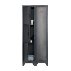 WOOOD Smalle Lockerkast Metaal -BEPUREHOME Winkel woood cas metalen lockerkast 05
