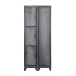 WOOOD Smalle Lockerkast Metaal -BEPUREHOME Winkel woood cas metalen lockerkast 06