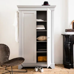 WOOOD Brocante Kast Grenen -BEPUREHOME Winkel woood isabel brocante kast in grenen 08