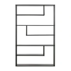 WOOOD Metalen Open Wandkast 120 Cm Breed