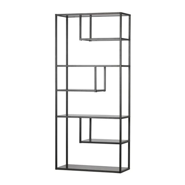 WOOOD Metalen Open Wandkast 85 Cm Breed 4 WOOOD Metalen Open Wandkast 85 Cm Breed - Afbeelding 2