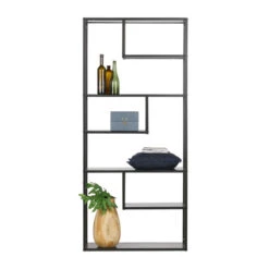 WOOOD Metalen Open Wandkast 85 Cm Breed 8 WOOOD Metalen Open Wandkast 85 Cm Breed -BEPUREHOME Winkel woood teun metalen open wandkast 85 cm breed 03