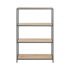 Metalen Boekenkast Met 4 Planken