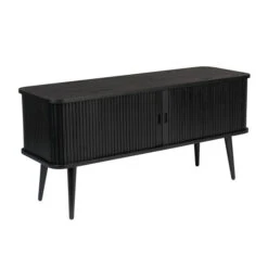 Zuiver Zwart Design Tv-dressoir -BEPUREHOME Winkel zuiver barbier black zwart design dressoir 2