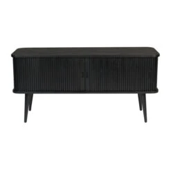 Zuiver Zwart Design Tv-dressoir -BEPUREHOME Winkel zuiver barbier black zwart design dressoir 3
