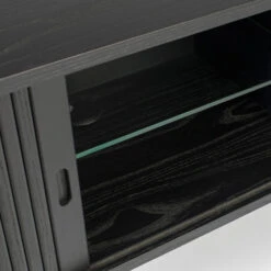 Zuiver Zwart Design Tv-dressoir -BEPUREHOME Winkel zuiver barbier black zwart design dressoir 6