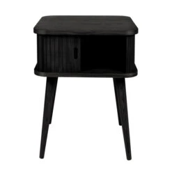 Zuiver Zwart Retro Nachtkastje 11 Zuiver Zwart Retro Nachtkastje -BEPUREHOME Winkel zuiver barbier black zwart retro nachtkastje 02