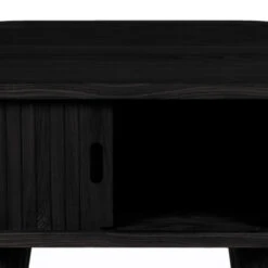 Zuiver Zwart Retro Nachtkastje 12 Zuiver Zwart Retro Nachtkastje -BEPUREHOME Winkel zuiver barbier black zwart retro nachtkastje 03