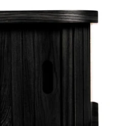 Zuiver Zwart Retro Nachtkastje 14 Zuiver Zwart Retro Nachtkastje -BEPUREHOME Winkel zuiver barbier black zwart retro nachtkastje 04